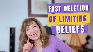 How to Delete Your Limiting Beliefs FAST And Manifest Your Desire Now!