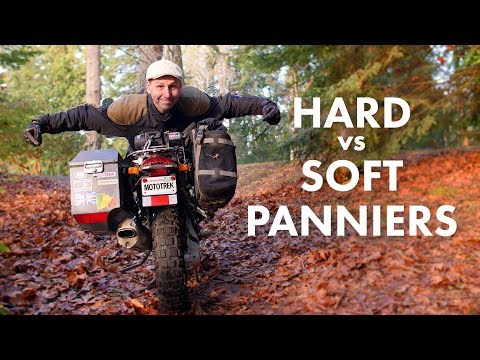 Hard or Soft Adventure Panniers - Which is Best - Pro's and Con's of Motorcycle Luggage Options