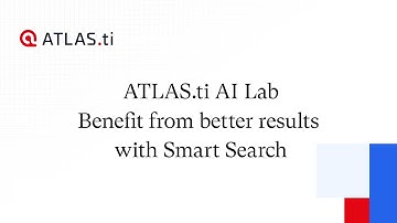 Text search & smart search - ATLAS.ti 22 Windows