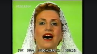 Franca Pinna canta la sigla di "Antologia di Sardegna Canta"
