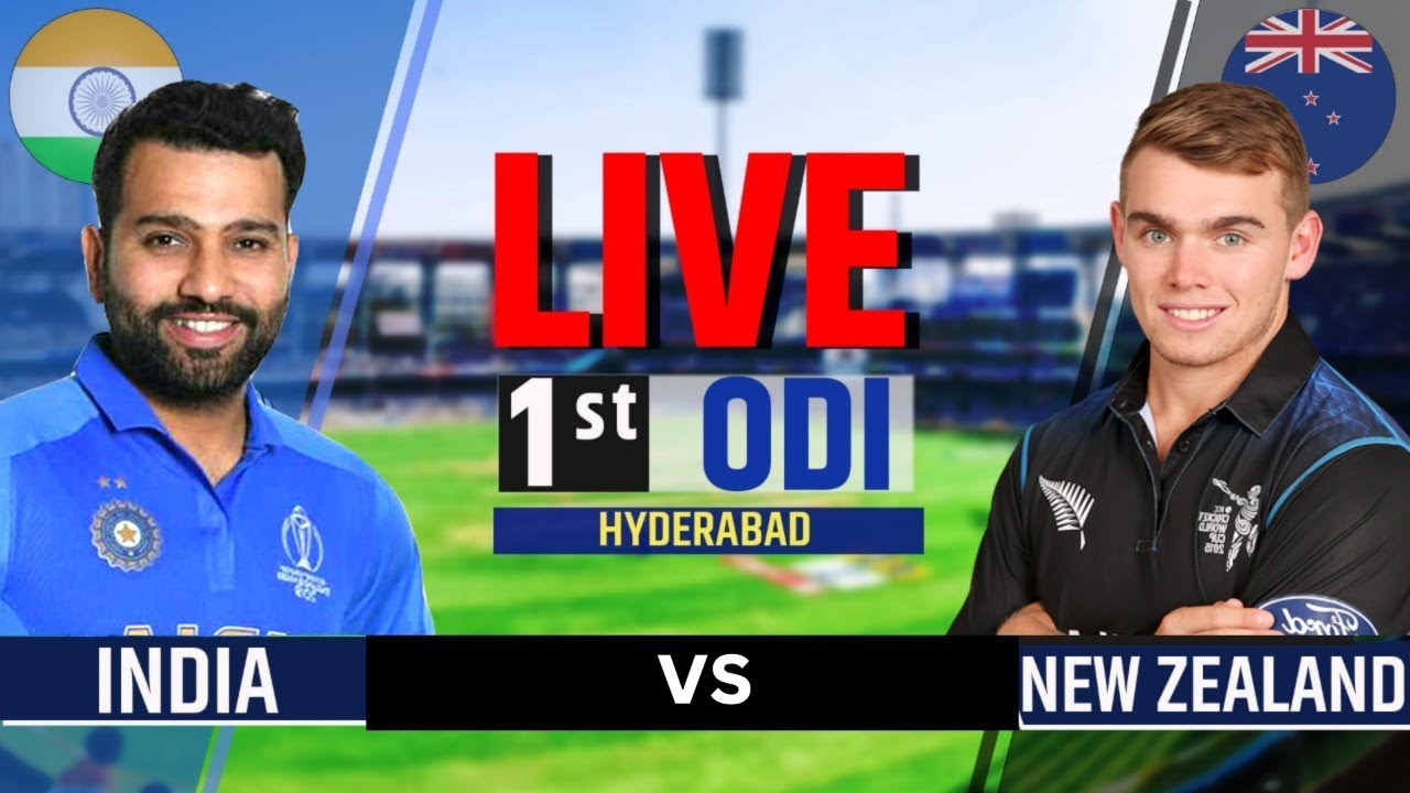 India vs New Zealand 1st ODI Live Score & Commentary | IND vs NZ Live ...