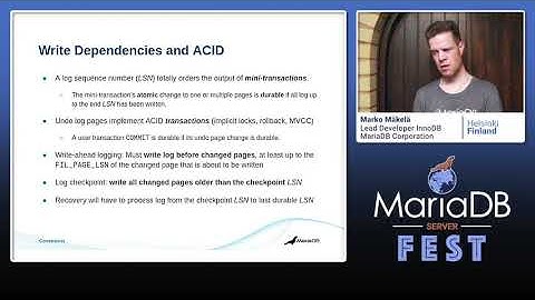 Scalability improvements in MariaDB