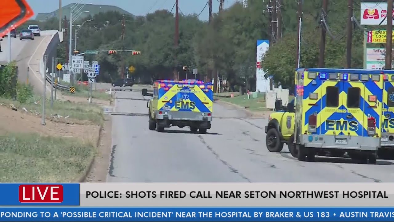 Police respond to shots fired call at northwest Austin hospital - YouTube