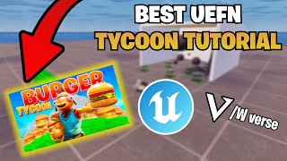 How to make a #UEFN tycoon (EASIEST WAY)