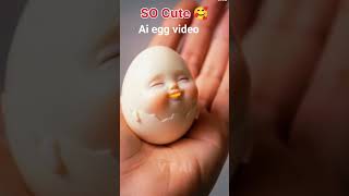 cute egg animation video 😁#shotrs#ai#aivideos