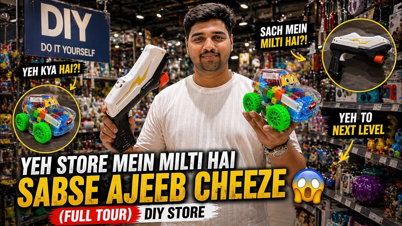 Yeh Store mein milti hai Sabse Ajeeb Cheeze 😱 (Full Tour) DIY Store ...