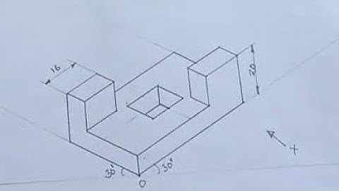 ISOMETRIC PROJECTION ND BHATT/ solved problems/ ORTHOGRAPHIC TO ISOMETRIC/NDBHATT SOLVED PROBLEMS