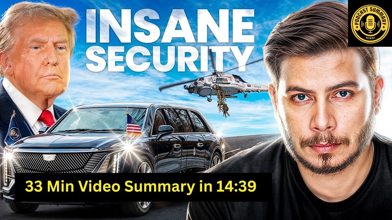 Donald Trump’s Insane Security Explained | Nitish Rajput Video Summary ...