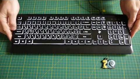 Лучшая недорогая клавиатура с подсветкой