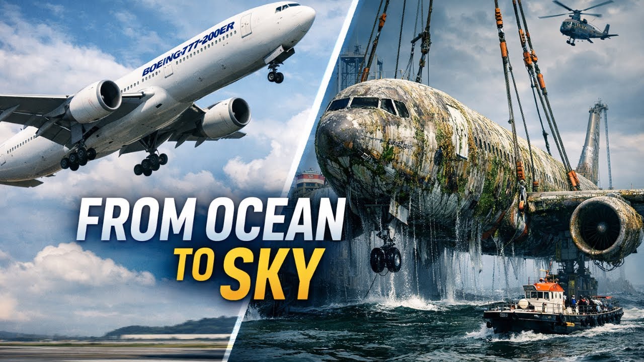 Deep Sea Salvage of a Boeing 777 From Ocean Floor to Test Flight