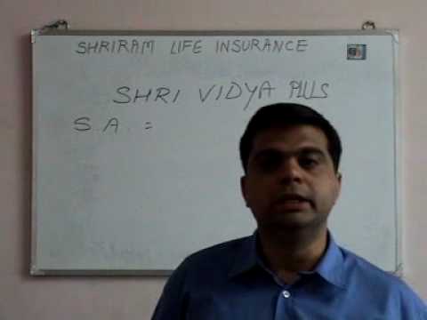 Shriram Life Insurance co. Ltd. --- Shrividya plus (hindi)