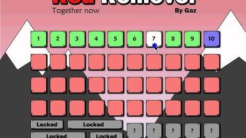 Red Remover - LVL 1 - 10 Walkthrough
