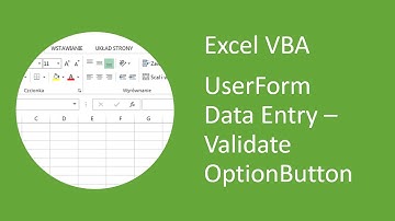Excel UserForm Validate OptionButtons (VBA)