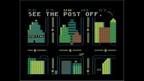 New York The Big Apple - 1984 - Atari 8bit