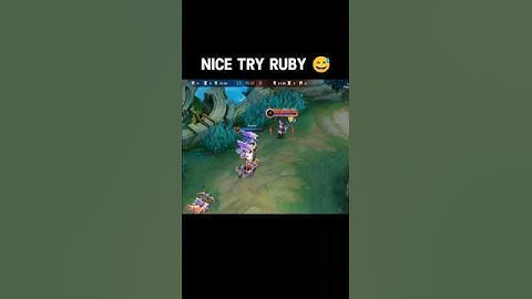 Nice try Ruby 😅 #shorts #mlbb #ruby