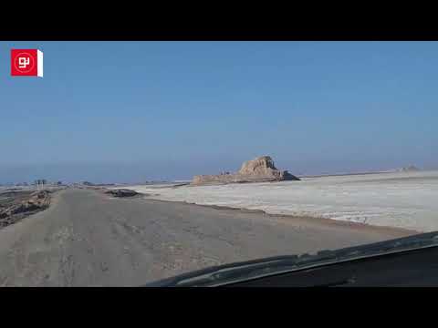 جاده شهداد نهبندان همچنان روی هوا
