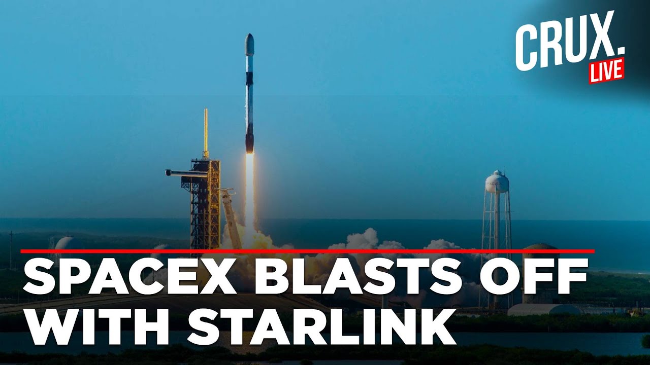 SpaceX LIVE | Falcon 9 Heavy Rocket Launches Latest Batch Of Starlink ...