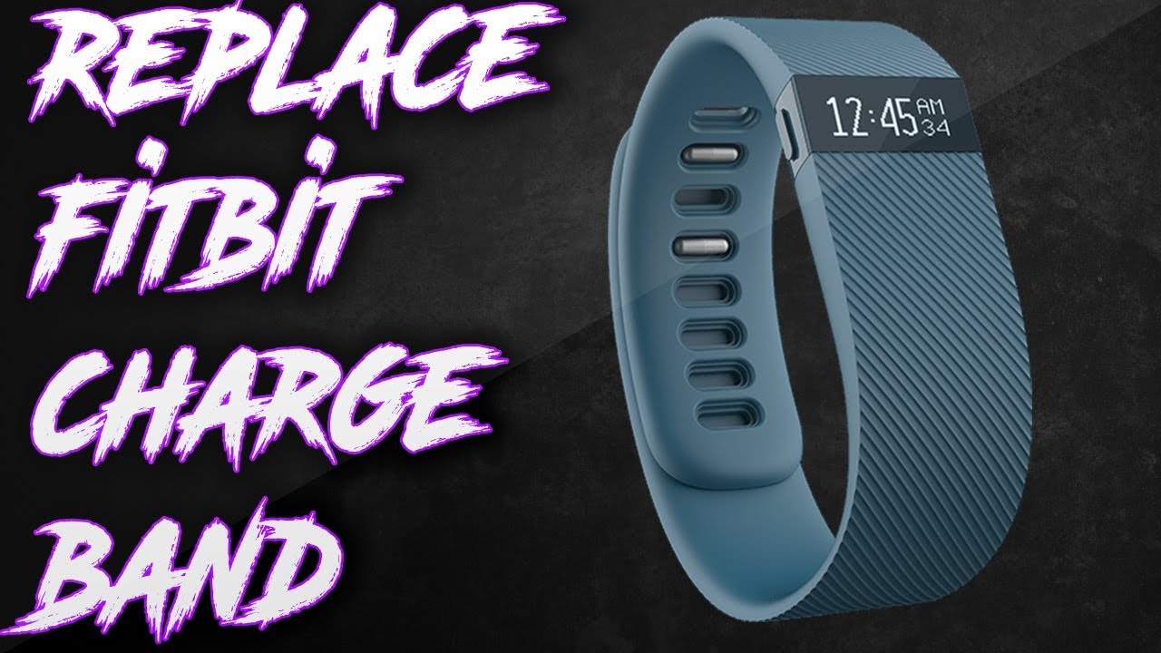 how to repair fitbit charge hr band