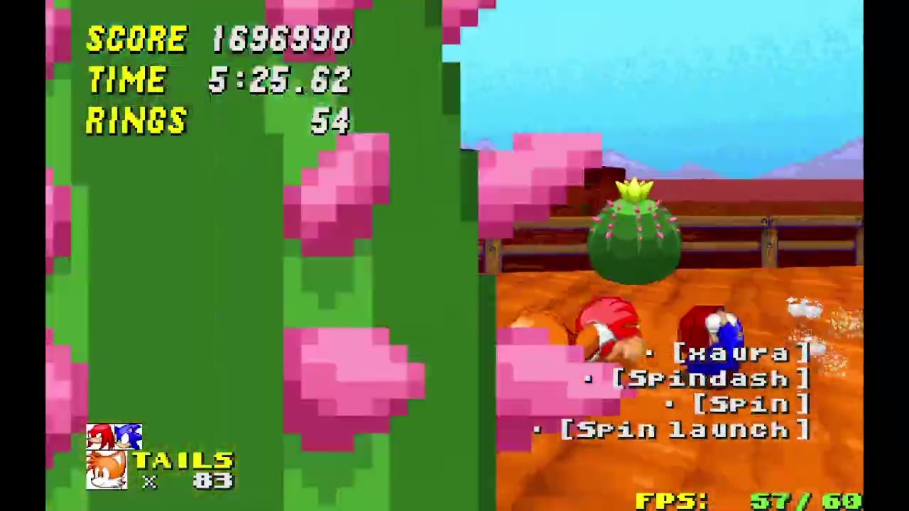 Outro video normal de Sonic