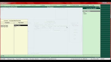 Payroll software in tally erp9