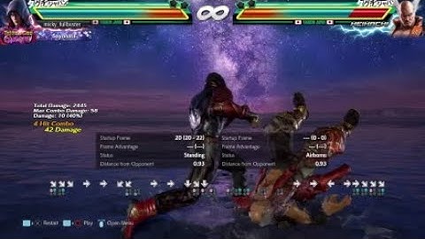 Tekken™7 Jin kazamaTech trap practiced,tech trap successful online,