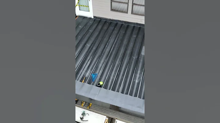 Waterproof Bladder 20' up installed! #shorts