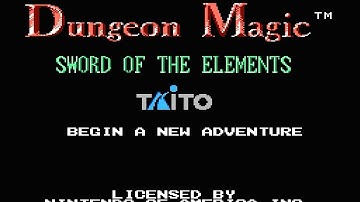 Dungeon Magic: Sword of the Elements