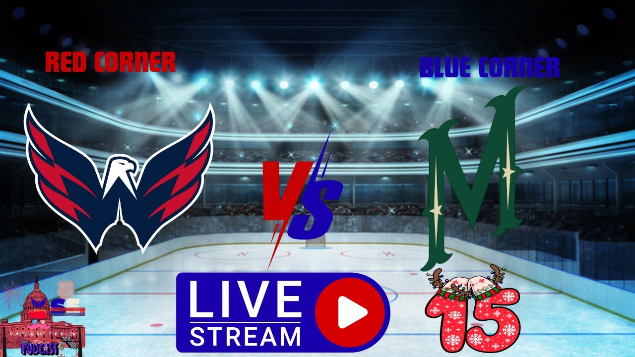 Washington Capitals Vs Minnesota Wild December 16th, 2025