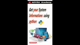 Get Your System Information Using Python | CMD: Get All Information About Your PC | NETVN | python