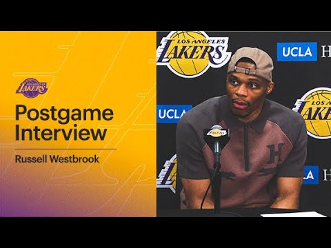 Lakers Postgame: Russell Westbrook (3/23/22)