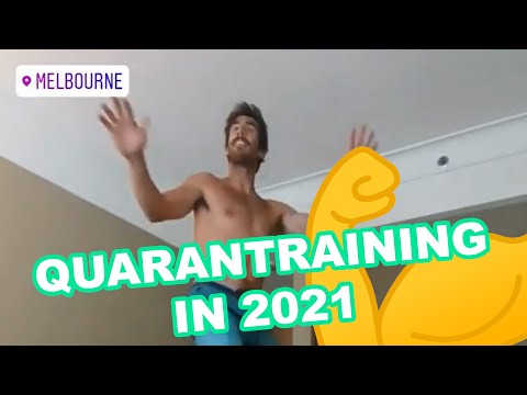 Quarantraining in Melbourne: Iga Swiatek, Pablo Cuevas, Daria Kasatkina... | Australian Open 2021