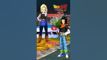 ANDROID 17 VS ANDROID 18 - DBZ BT3 60fps #dragonball