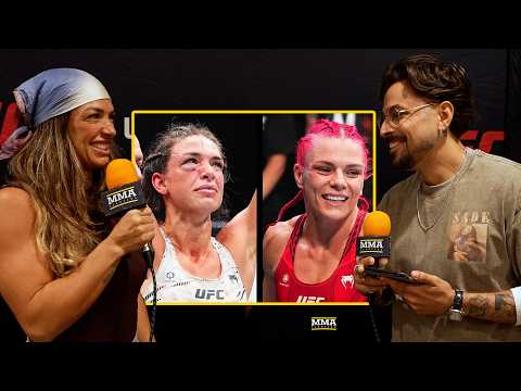 Mackenzie Dern Responds To Gillian Robertson: 'She's The One Talking, I've Never Met Her' | UFC 330