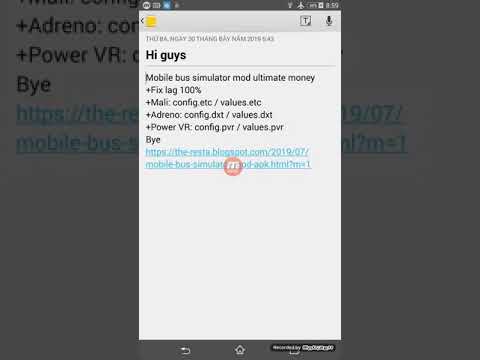 Mobile bus simulator Indonesia mod ultimate money FIX LAG 100%