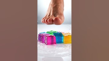 Squish It! 💥 Jelly Cubes Splash Challenge | Kids ASMR Fun