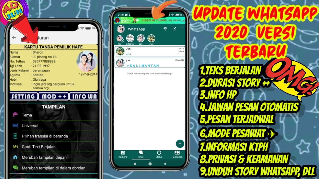 Update WHATSAPP Terbaru Maret 2020, Fitur makin lengkap + Tampilan keren!