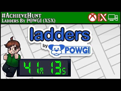#AchieveHunt - Ladders By POWGI (XSX) - 1000G in 41m 13s!