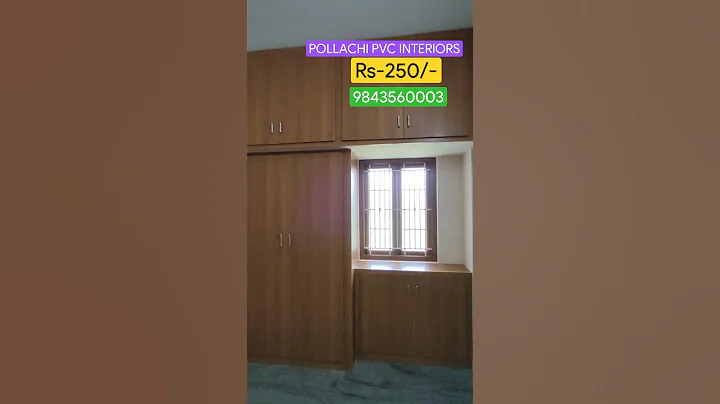 Rs-250 PVC WARDROBE #covai #homedecor #interiorstyling #pollachi #coimbatore #reelsfb #chennai