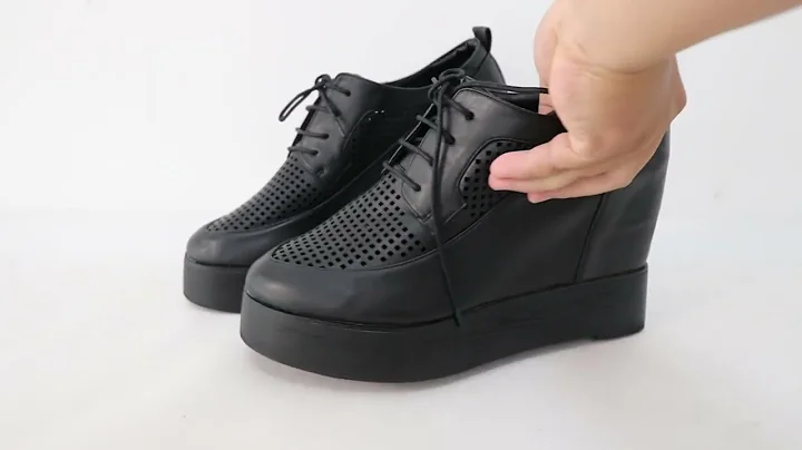 Sorbern White Matt Wedge Sneakers Platform Shoes Invisible Heels Usex Style Pump Heels