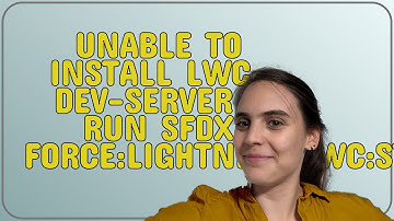 Salesforce: Unable to install lwc-dev-server / run sfdx force:lightning:lwc:start