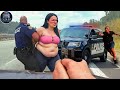 165 Real-Life Crime Shocking Moments High-Speed Police Chases Caught on Dashcam!