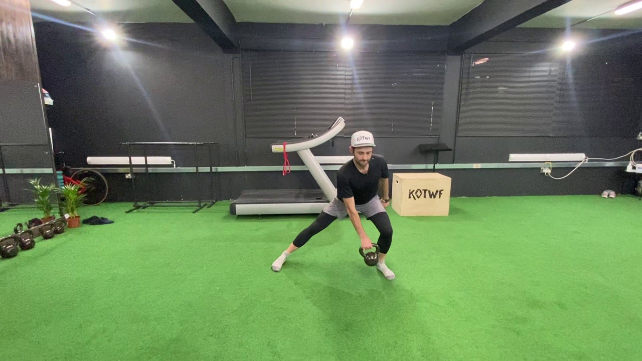 Lateral Lunge Demo - YouTube
