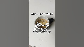 What I eat on FEAST DAY while ALTERNATE DAY FASTING 🤪 #wieiad #weightloss #health #shorts