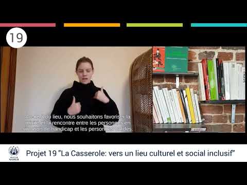 Projet 19. La Casserole : vers un lieu culturel et social inclusif - Budget Participatif Namur 2022