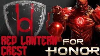 RED LANTERN LOGO - FOR HONOR CREST GUIDE