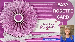 How To Make EASY Rosettes & Pinwheel Cards | Stampin Up Round We Go Bundle