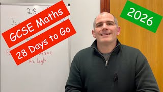 GCSE Maths 2026 Revision - 28 Days To Go - Corbettmaths