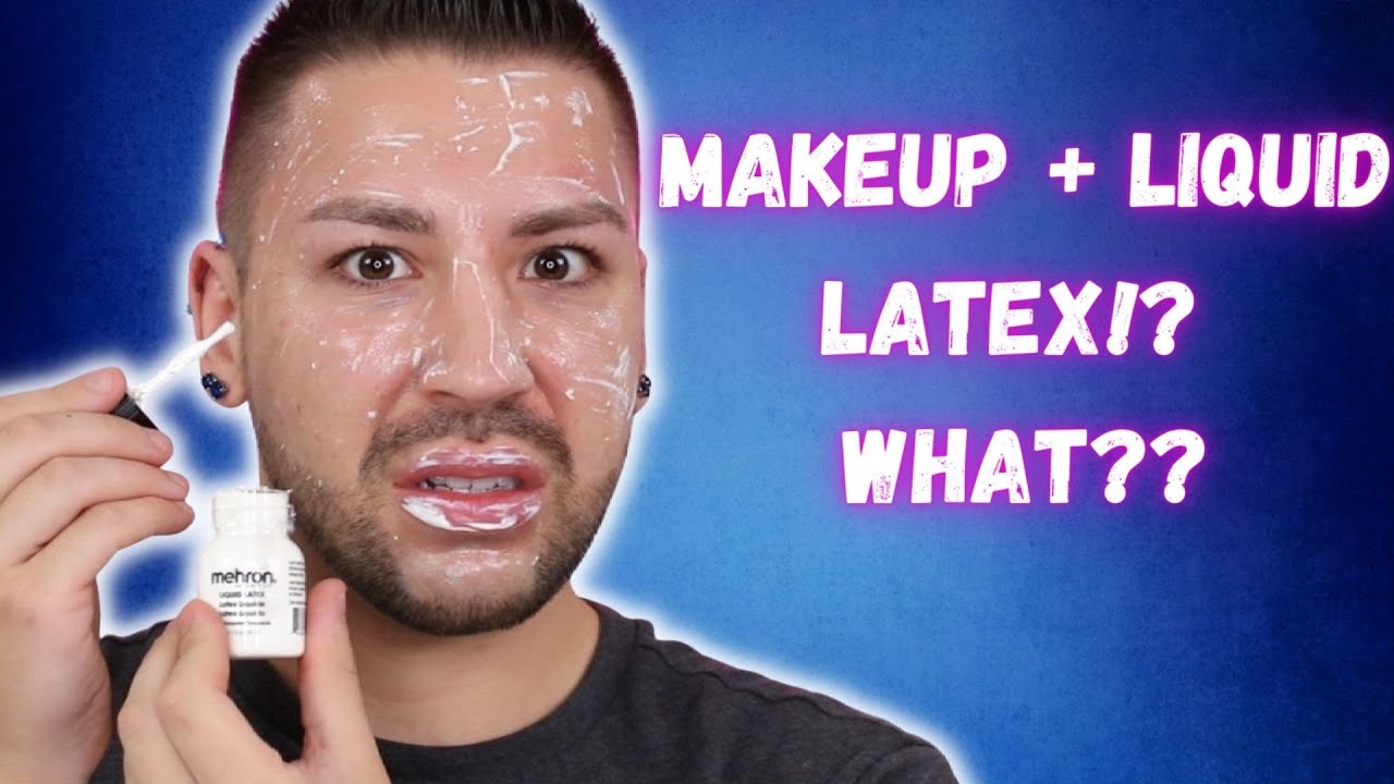 Full Face Of Liquid Latex Makeup! | Latex Tutorial 