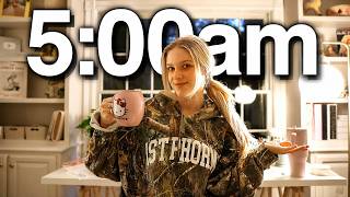 A Realistic Day in My Life at 20 | 5:00am–8:00pm