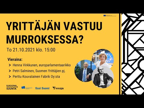 Video: Yksittäisten Yrittäjien Vastuu